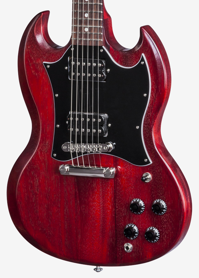 gibson sg 2017 USA bigsby faded1500で擦っております - ギター
